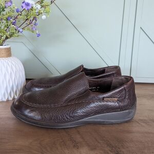 Mephisto Men’s Brown Leather Slip-On Shoes